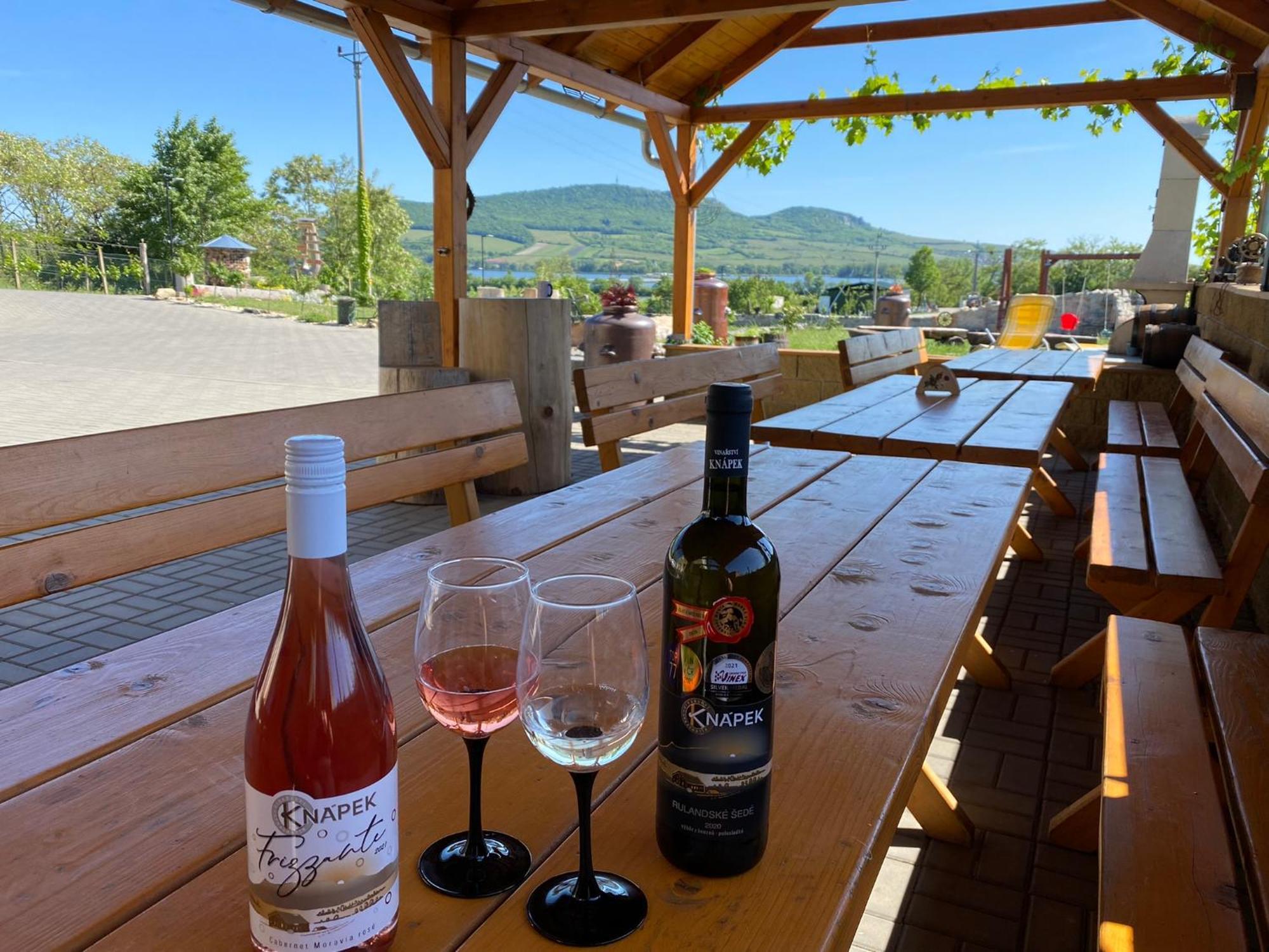 Vinarstvi & Penzion Knapek Strachotin酒店 外观 照片